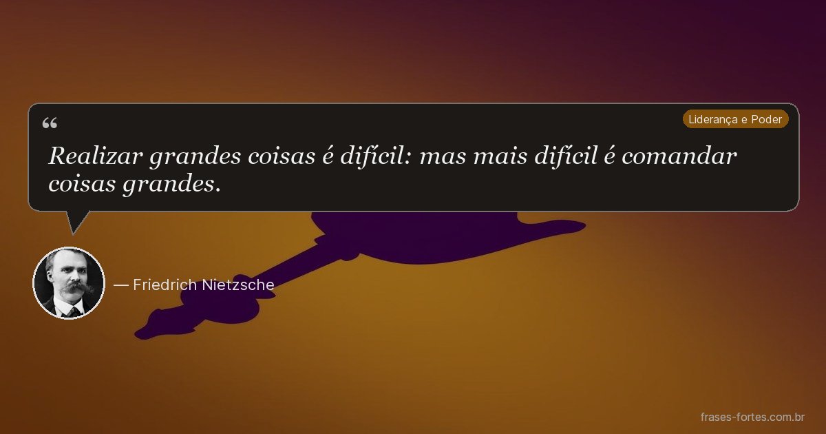 Frase de Friedrich Nietzsche