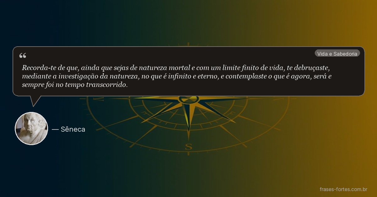 Frase de Sêneca