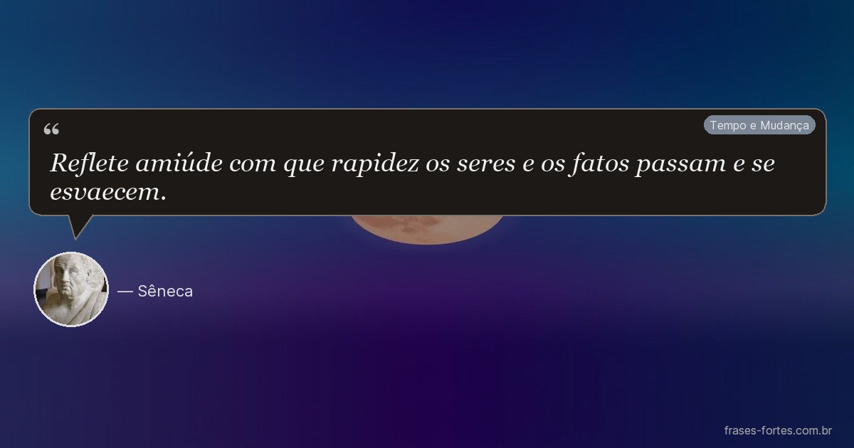 Frase de Sêneca