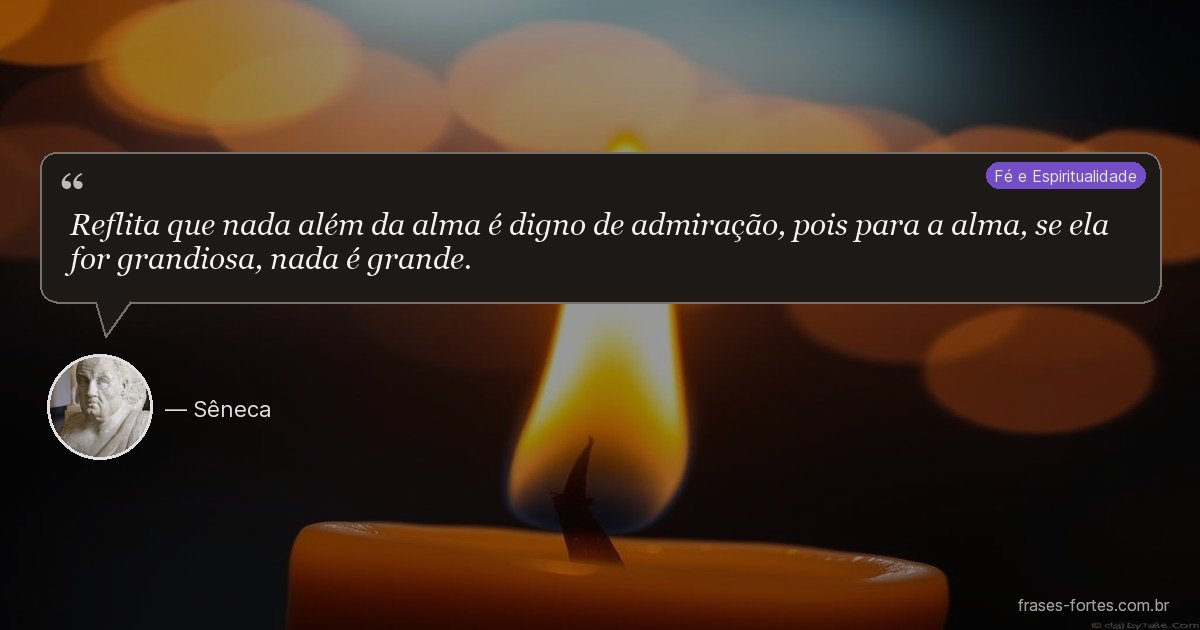 Frase de Sêneca