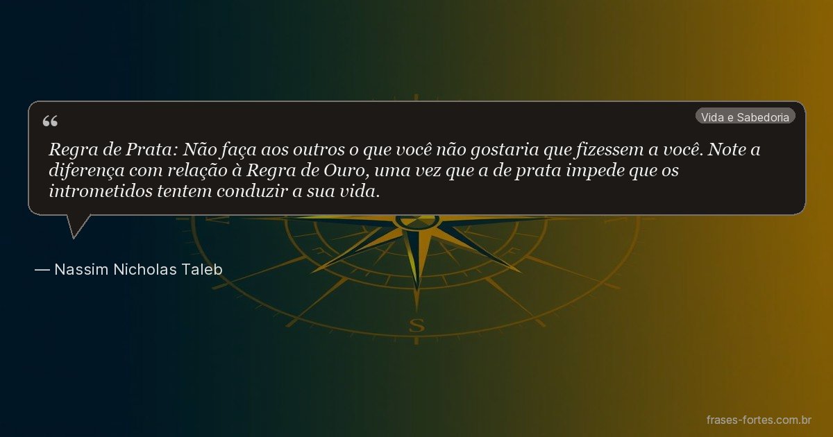 Frase de Nassim Nicholas Taleb