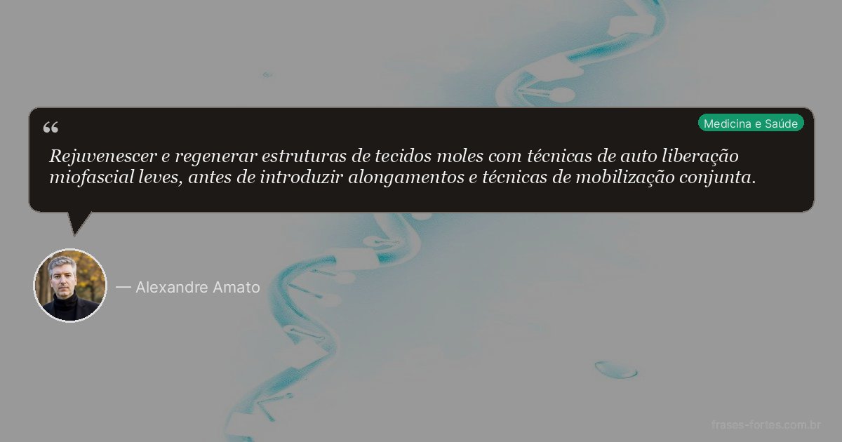 Frase de Alexandre Amato