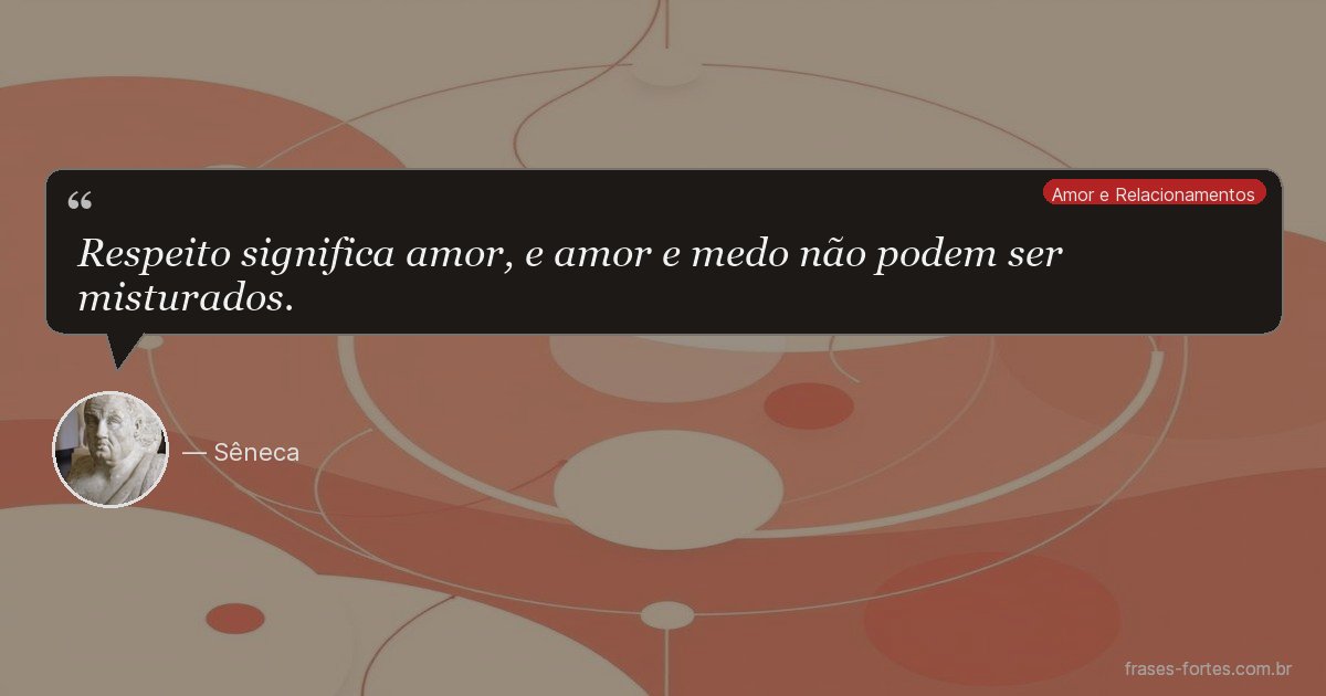 Frase de Sêneca