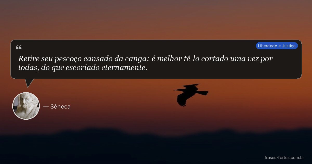 Frase de Sêneca