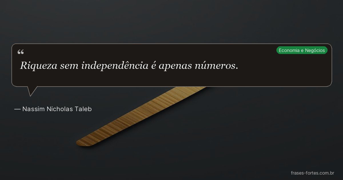 Frase de Nassim Nicholas Taleb