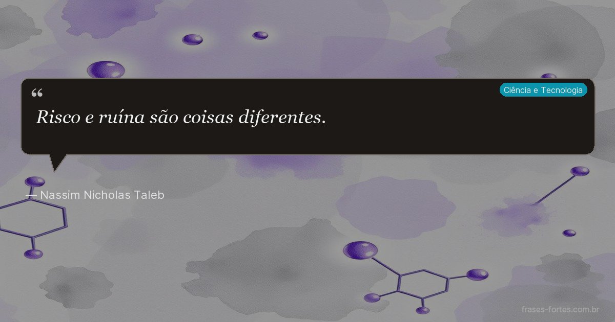 Frase de Nassim Nicholas Taleb