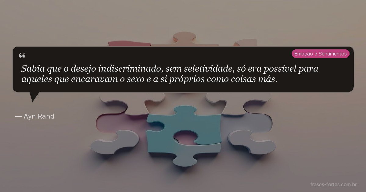 Frase de Ayn Rand