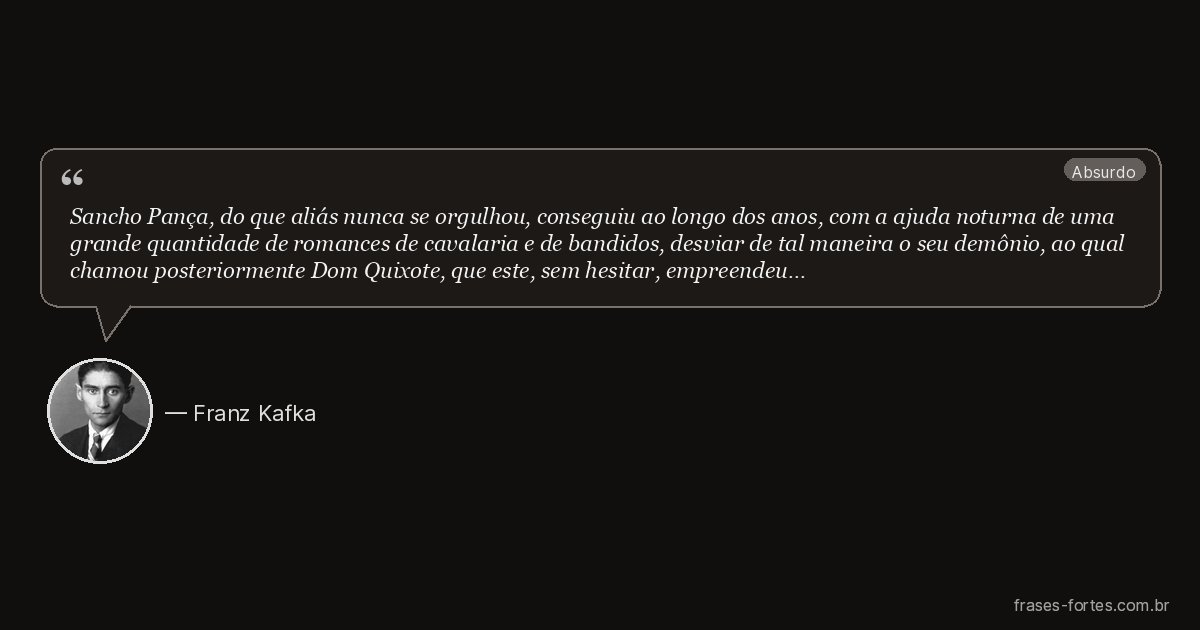 Frase de Franz Kafka