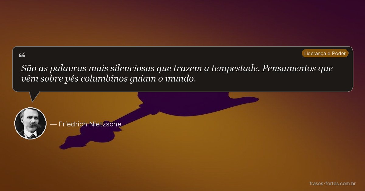 Frase de Friedrich Nietzsche