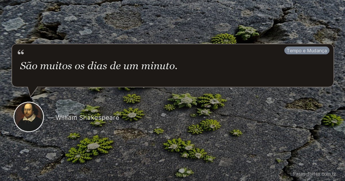 Frase de William Shakespeare
