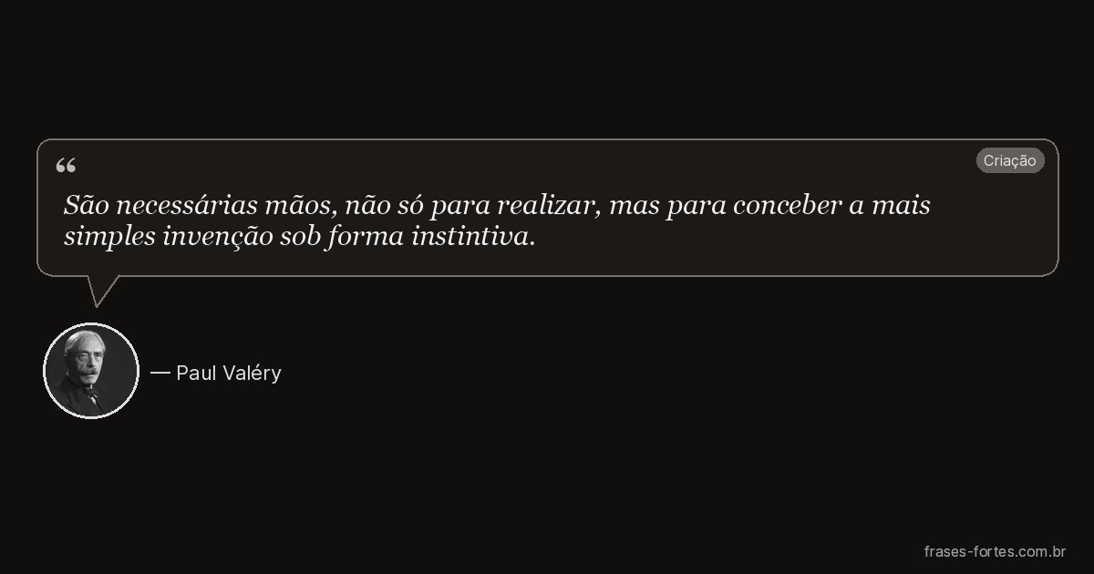 Frase de Paul Valéry