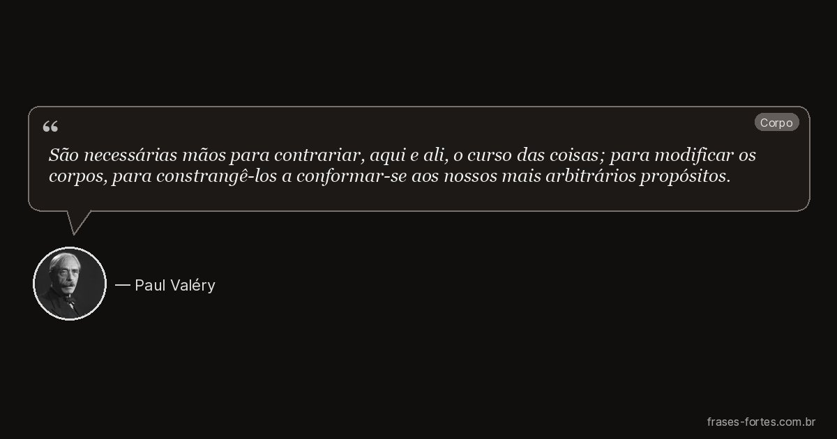 Frase de Paul Valéry