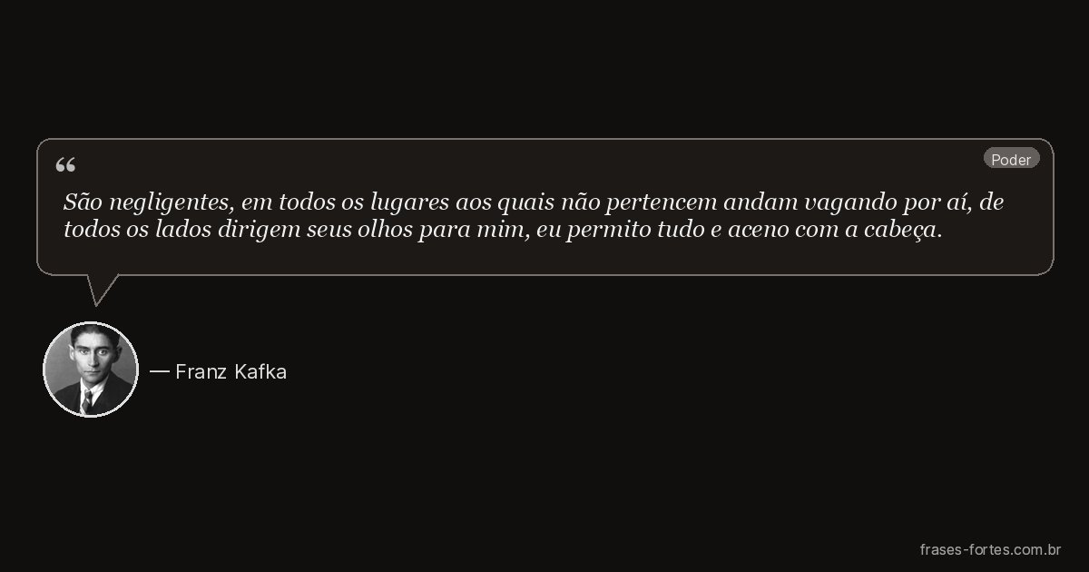 Frase de Franz Kafka