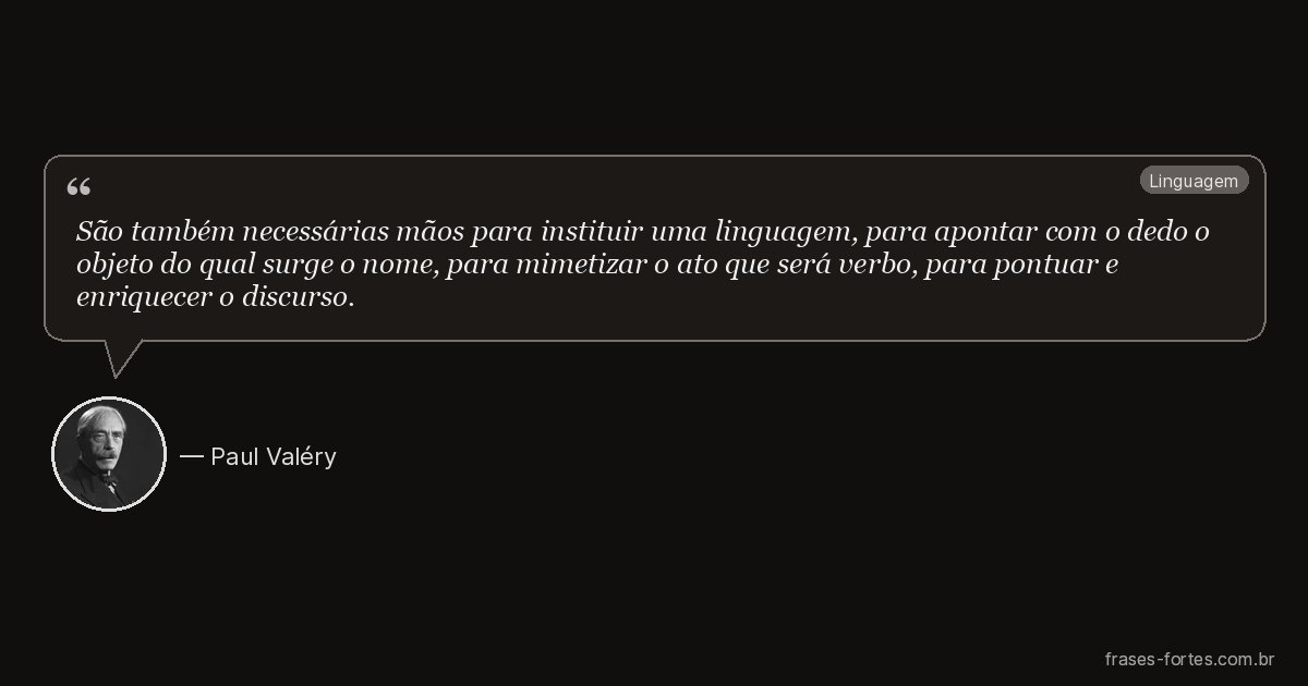 Frase de Paul Valéry