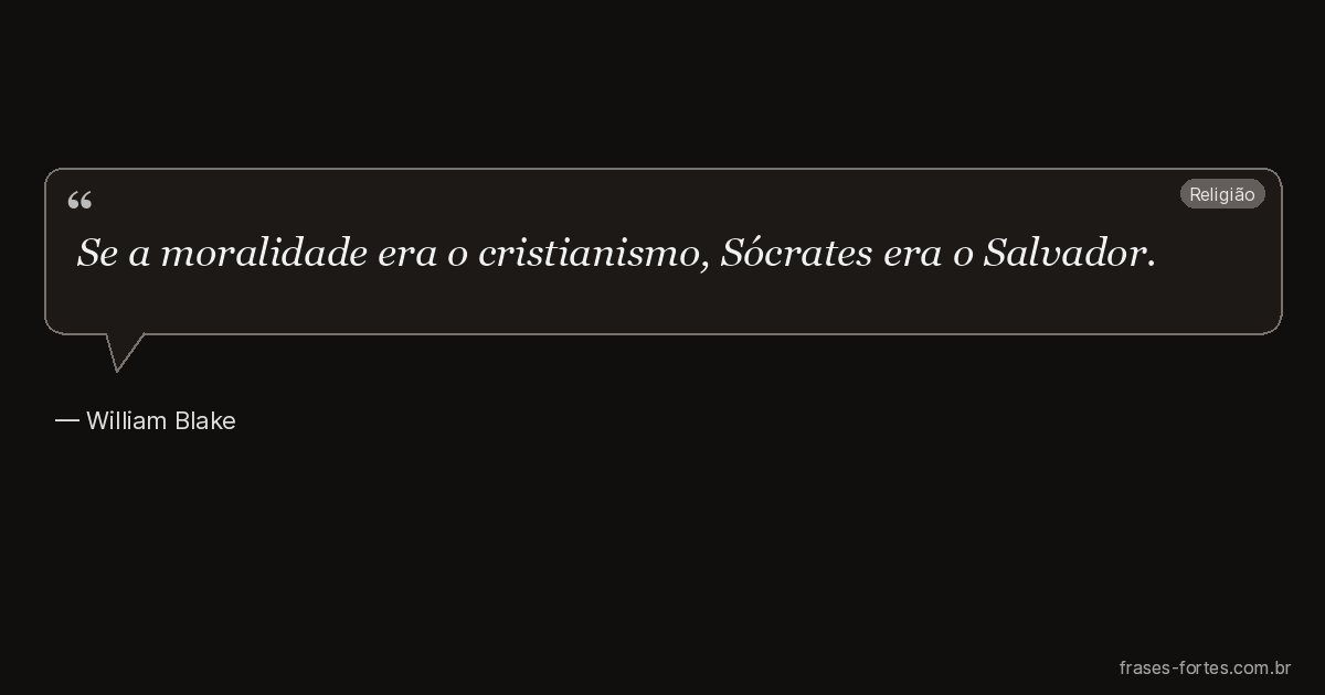 Frase de William Blake