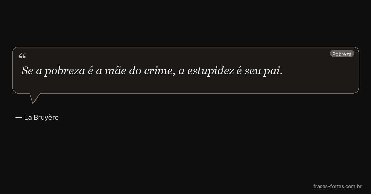 Frase de La Bruyère