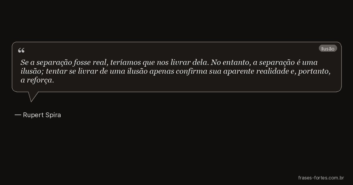 Frase de Rupert Spira