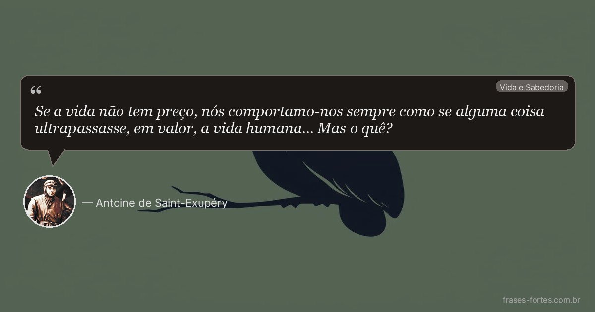 Frase de Antoine de Saint-Exupéry