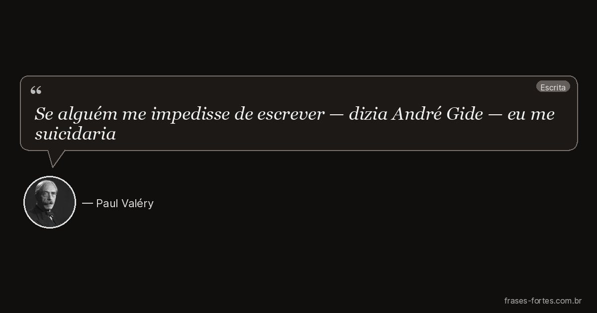 Frase de Paul Valéry