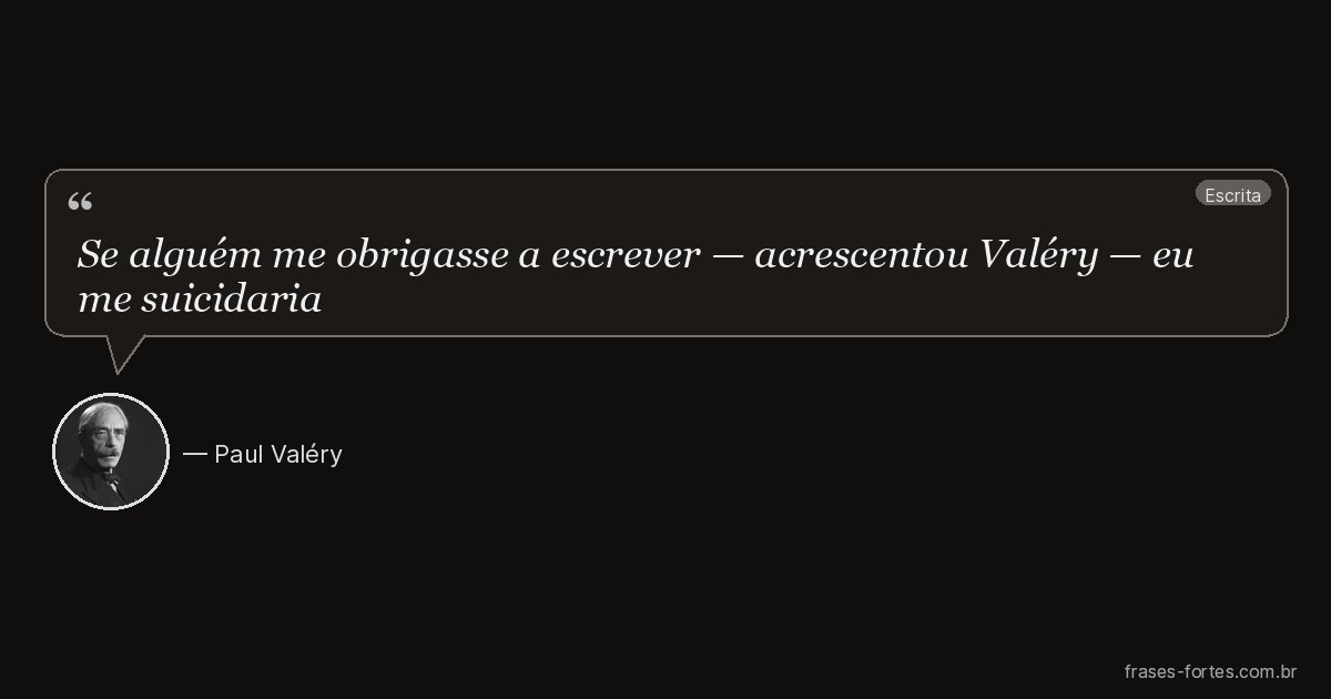 Frase de Paul Valéry