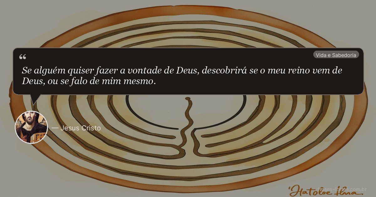 Frase de Jesus Cristo