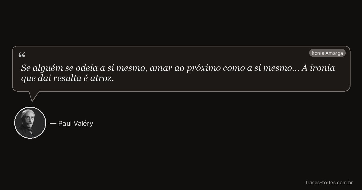 Frase de Paul Valéry