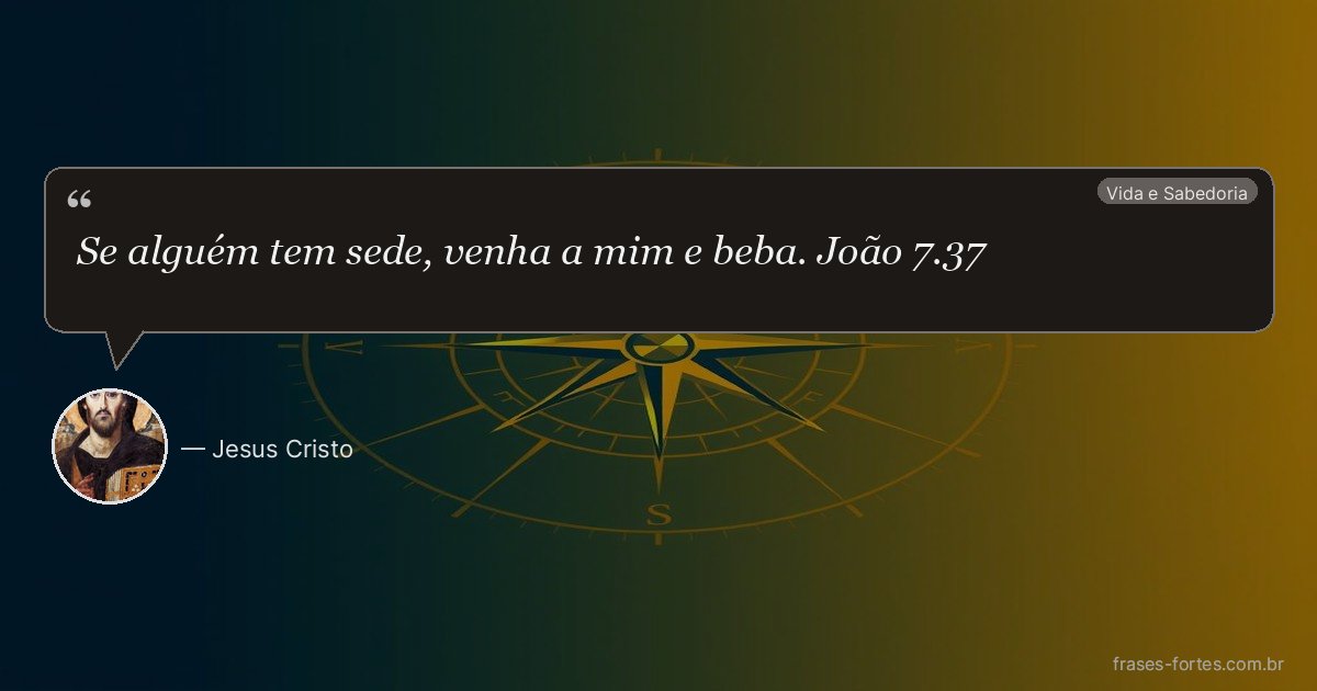 Frase de Jesus Cristo