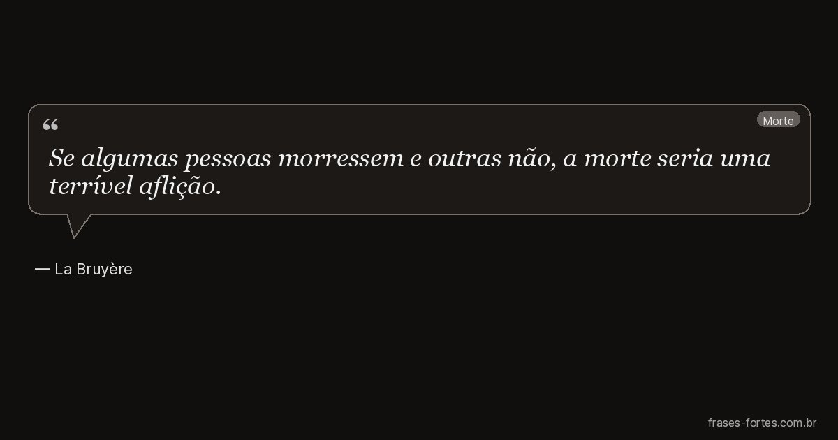 Frase de La Bruyère