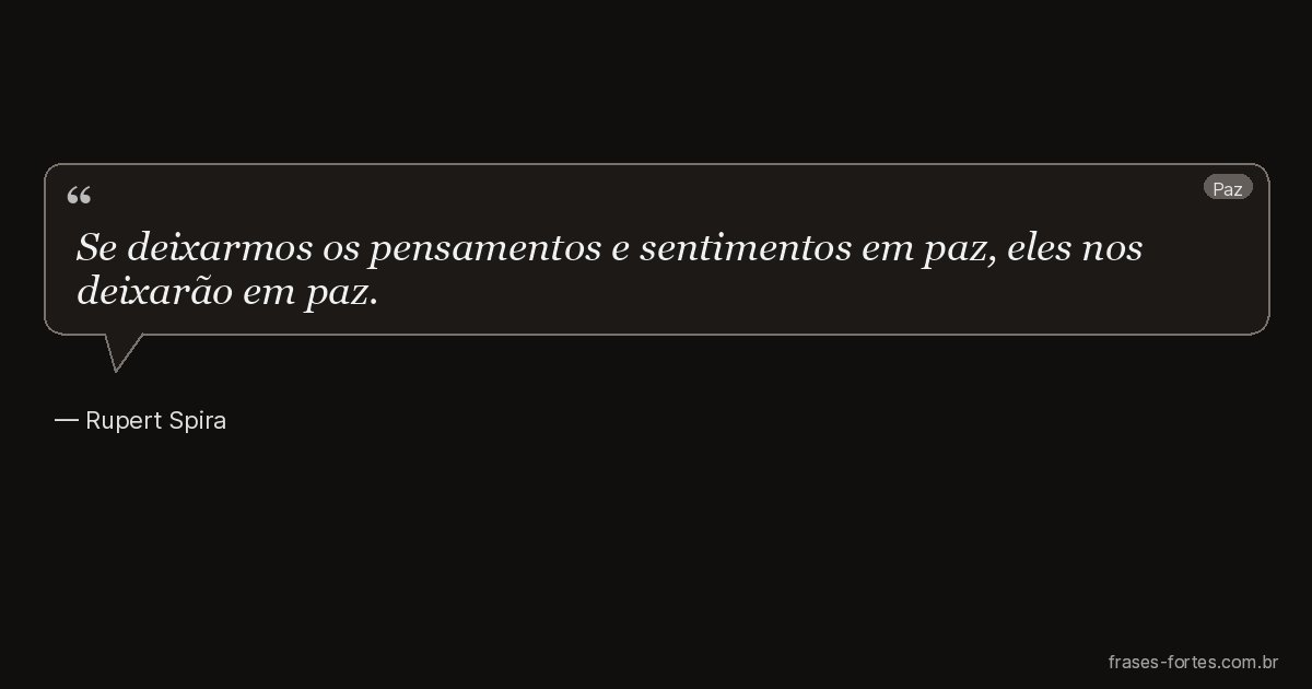 Frase de Rupert Spira
