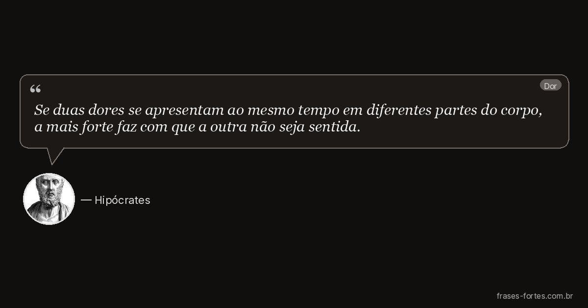 Frase de Hipócrates