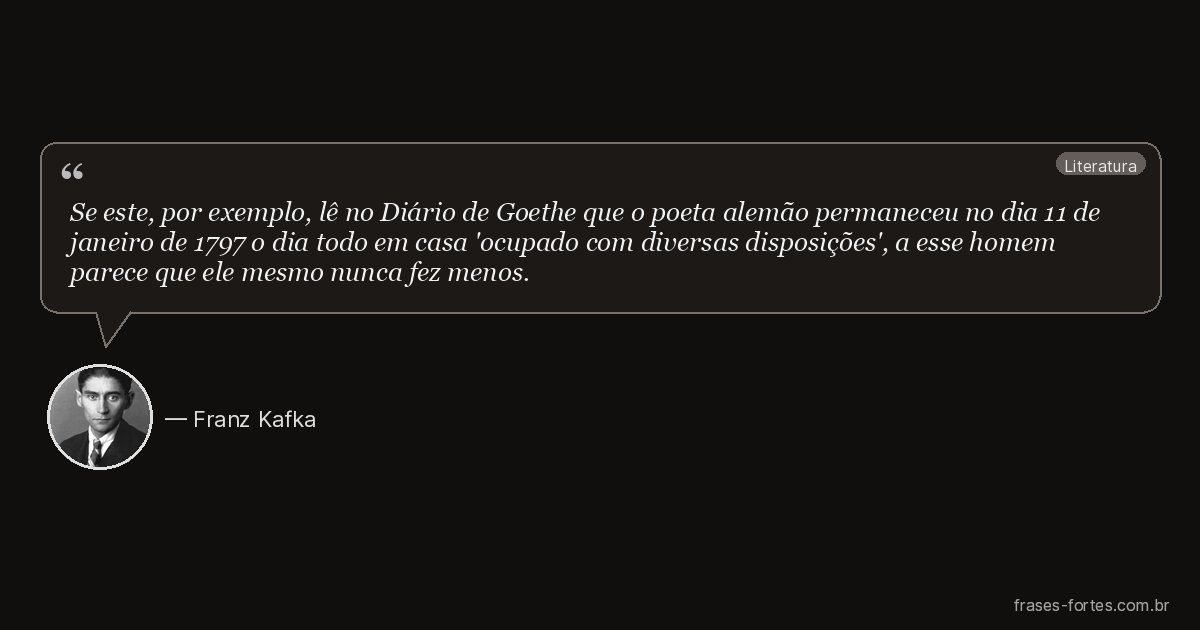 Frase de Franz Kafka