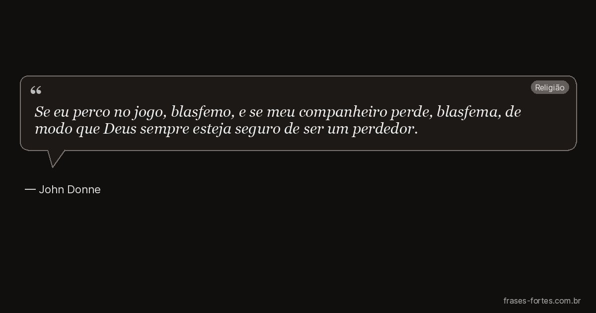 Frase de John Donne