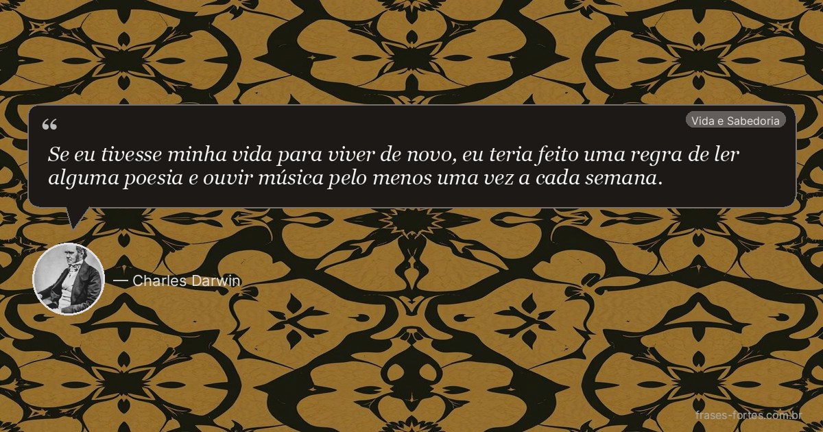 Frase de Charles Darwin