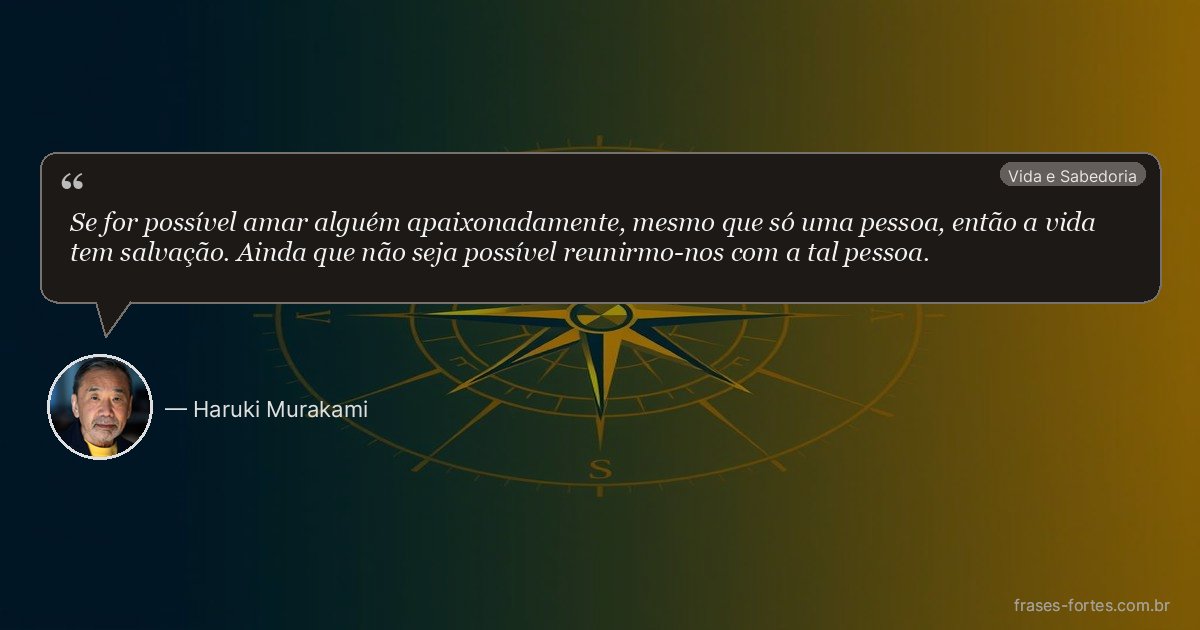 Frase de Haruki Murakami