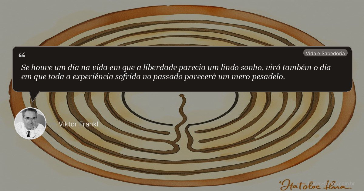 Frase de Viktor Frankl