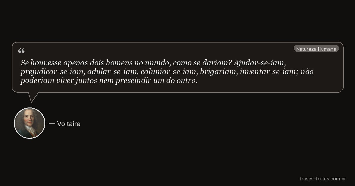 Frase de Voltaire