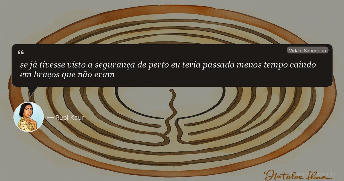 Frase de Rupi Kaur