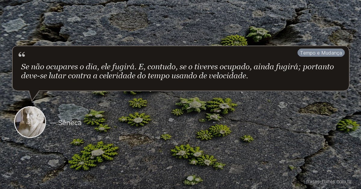 Frase de Sêneca