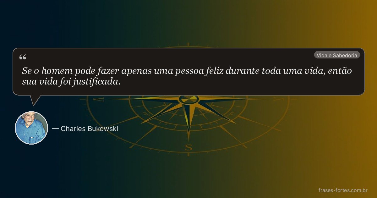 Frase de Charles Bukowski