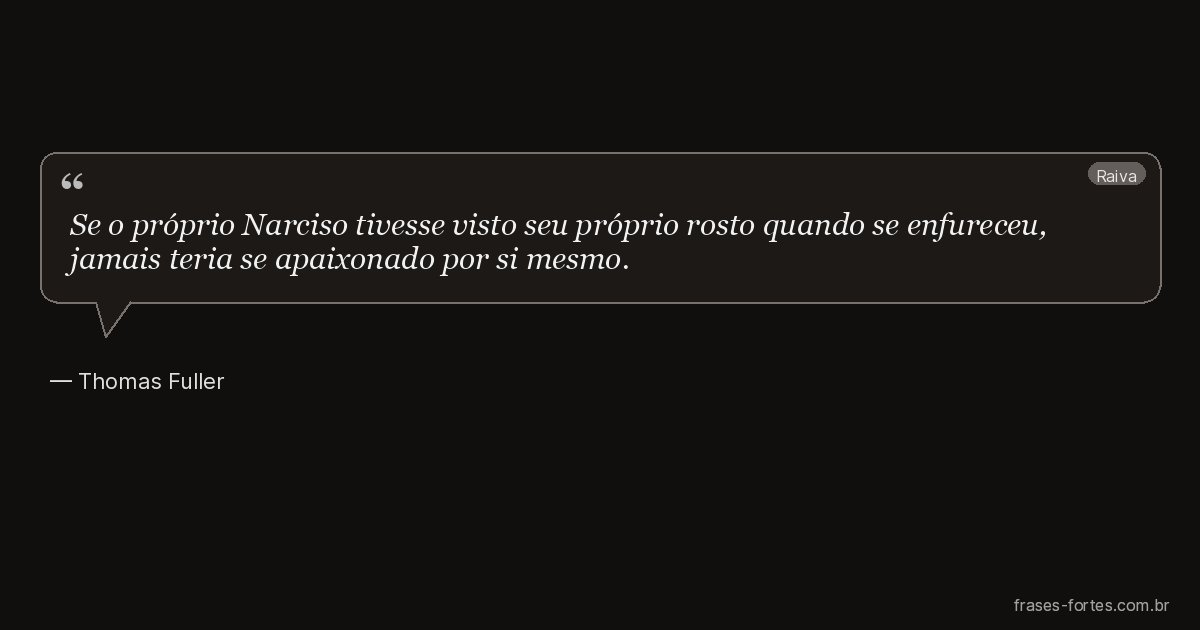 Frase de Thomas Fuller