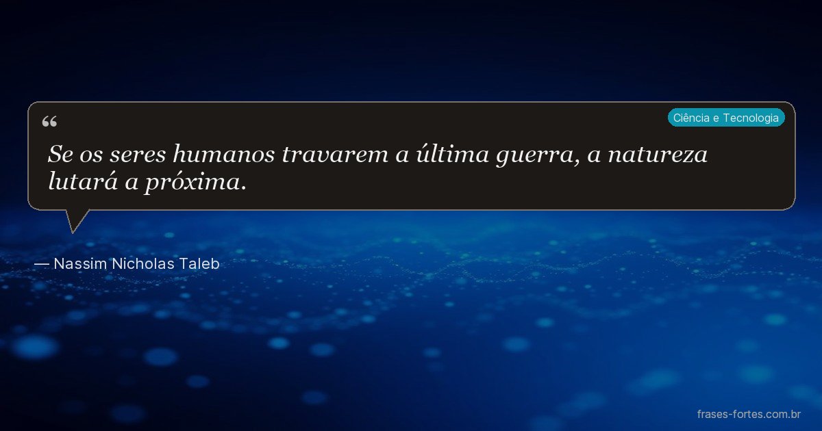 Frase de Nassim Nicholas Taleb