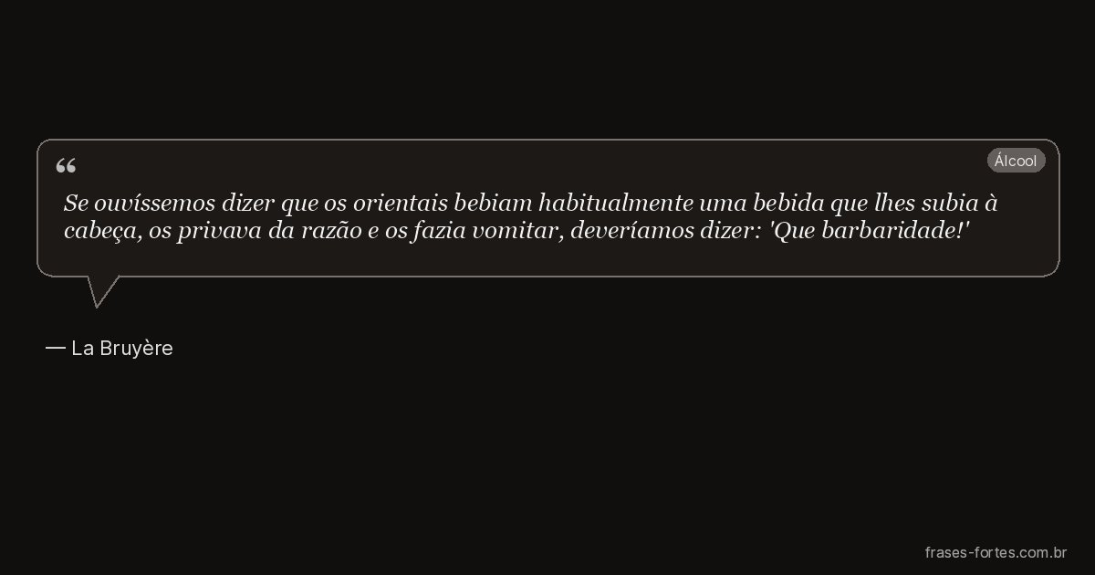 Frase de La Bruyère