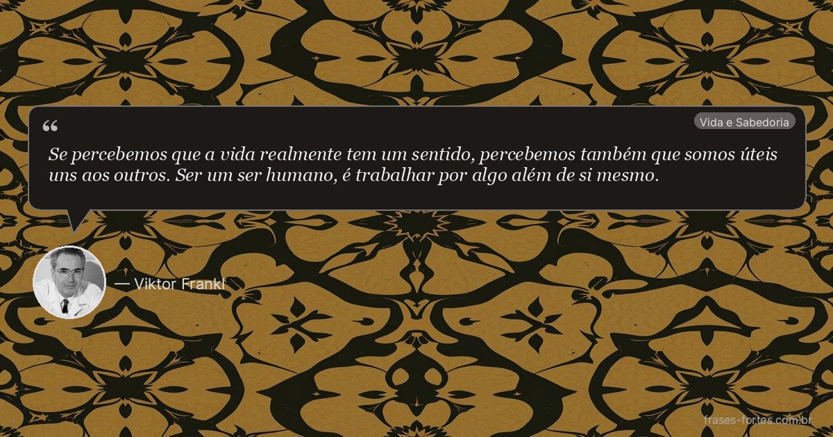 Frase de Viktor Frankl