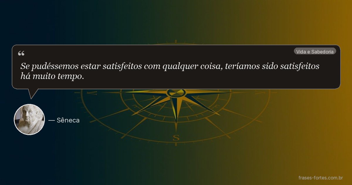 Frase de Sêneca