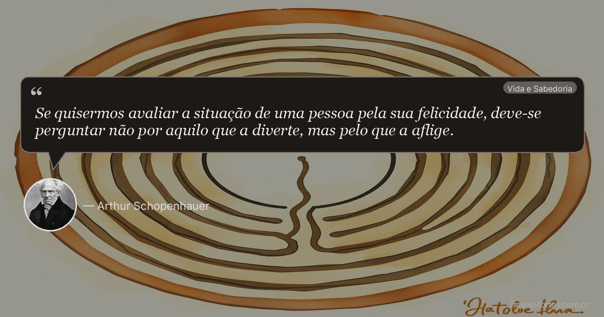 Frase de Arthur Schopenhauer