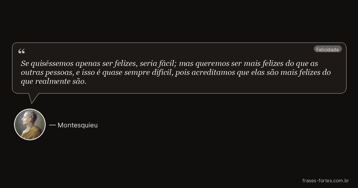 Frase de Montesquieu