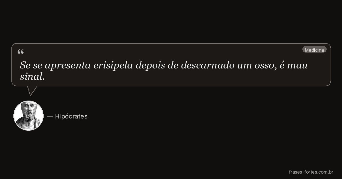 Frase de Hipócrates
