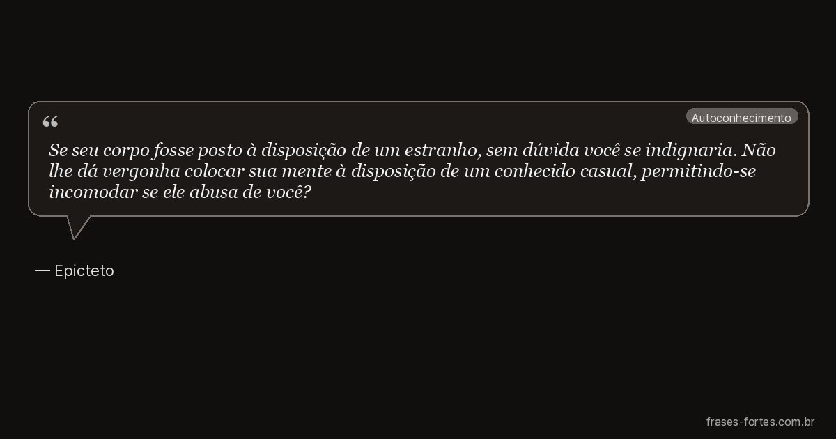 Frase de Epicteto