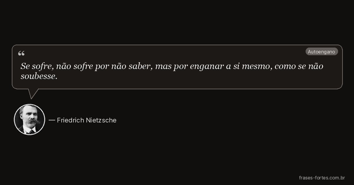 Frase de Friedrich Nietzsche