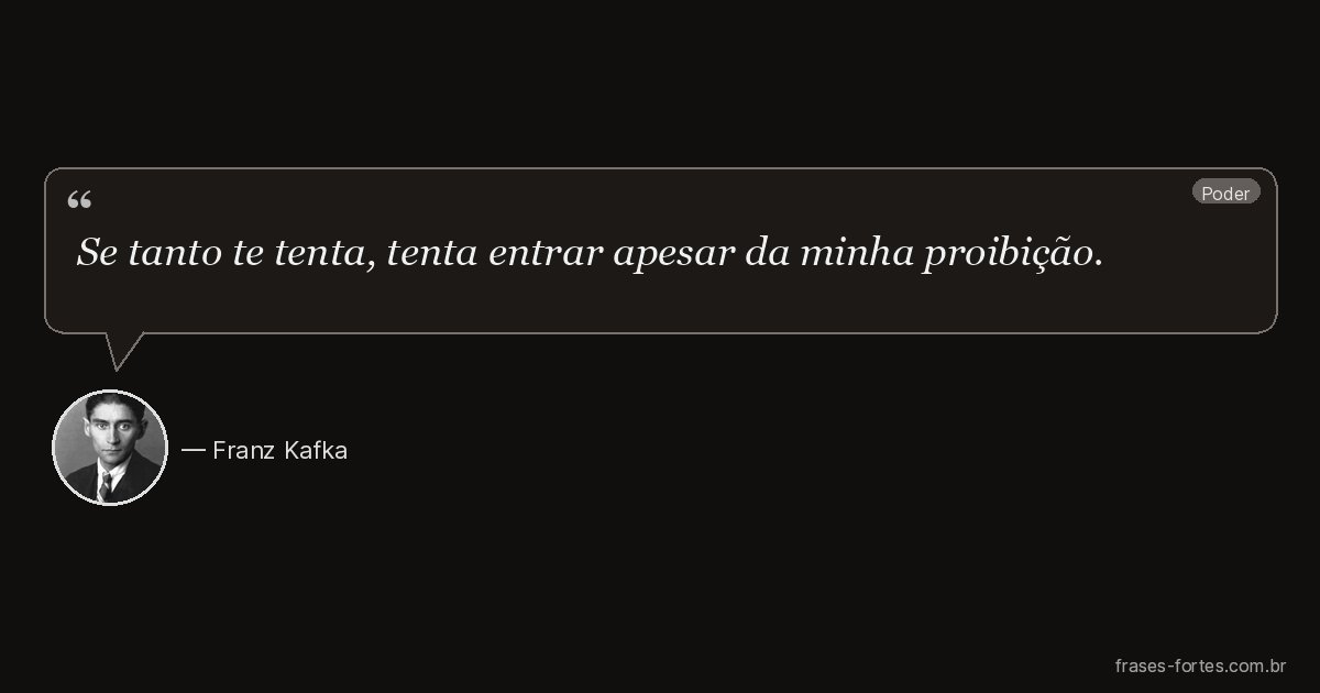 Frase de Franz Kafka
